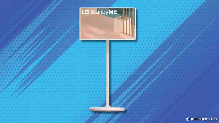 Channel your inner Instagram girlie with $103 off the LG StanbyMe portable touchscreen monitor