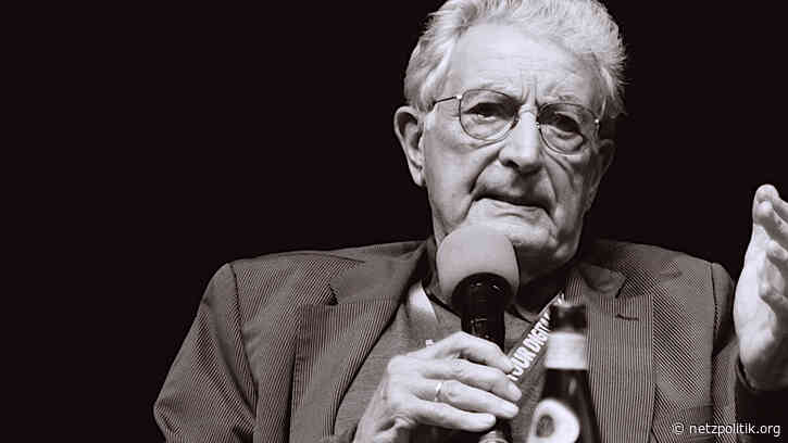 Nachruf Gerhart Baum: Datenschützer aus Überzeugung