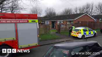 Police working to identify victim of flat blaze