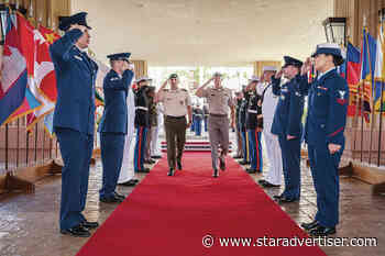 Lithuanian military brass attend meetings in Hawaii