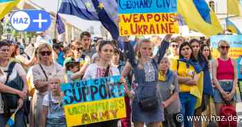 Ukraine-Krieg: Demo in Hannover zum dritten Jahrestag der russischen Invasion