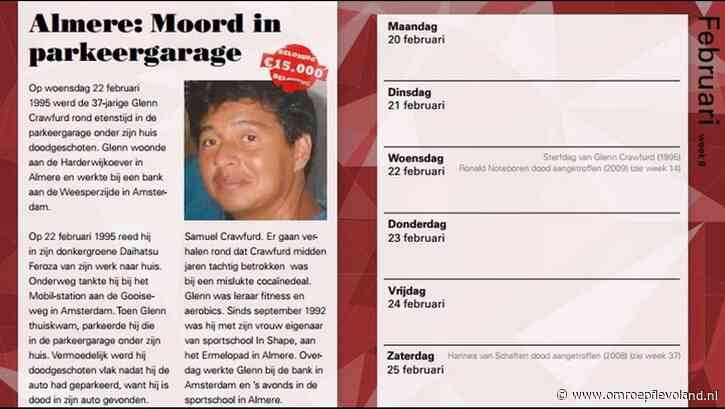 Almere - Dertig jaar oude moordzaak van 37-jarige Almeerse Glenn opnieuw onderzocht