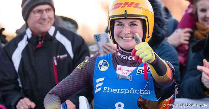 Rodel-Weltmeisterin Taubitz doch noch Weltcup-Gesamtsiegerin