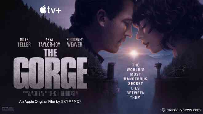 ‘The Gorge’ eclipses ‘Wolfs’ as Apple TV+’s biggest-ever movie