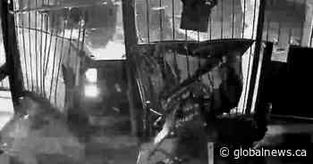 Thieves steal $16K worth of RC trucks after truck slams into Ontario hobby shop