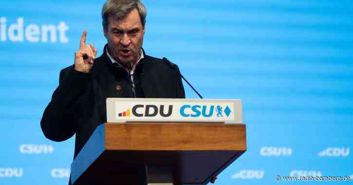 Wahlkampffinale: Söder stellt sich demonstrativ hinter Merz