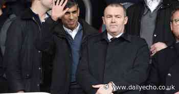 Former PM Rishi Sunak spotted at St Mary's for Saints vs Brighton