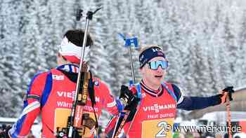 Mitten im WM-Rennen: Biathlon-Konkurrenten sorgen für Kuriosum