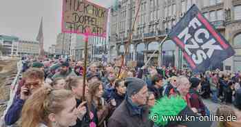 Tausende demonstrieren in Hamburg gegen rechts