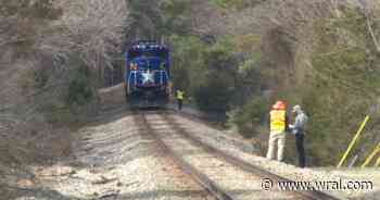 Woman hit by train in Morrisville expected to be okay; police say she's facing trespassing charges