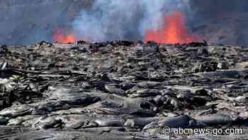 Kilauea, one of the world's most active volcanoes, is again spewing lava