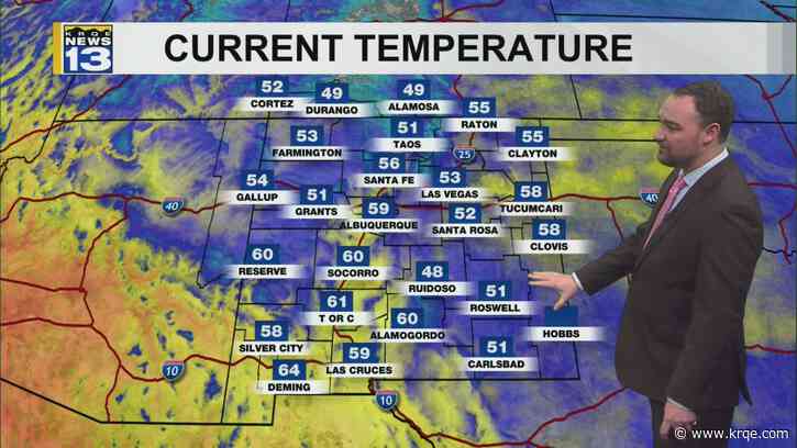 Warm and dry weather continues through next week