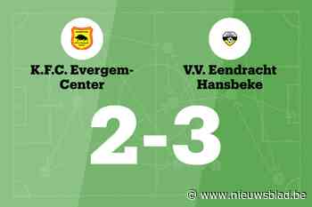 Eendracht Hansbeke verslaat KFC Evergem Center en blijft winnen