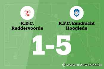 Eendracht Hooglede verslaat Daring Ruddervoorde na hattrick Deckmyn