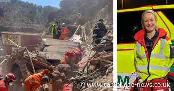 Cambridgeshire nurse goes on life-saving mission after devastating earthquakes