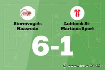KST Haasrode B overklast SMS Lubbeek B