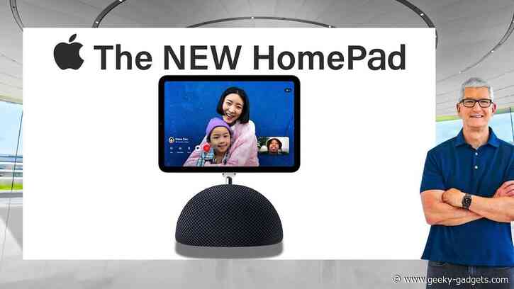 Apple HomePad 2025. AI Security camera details revealed