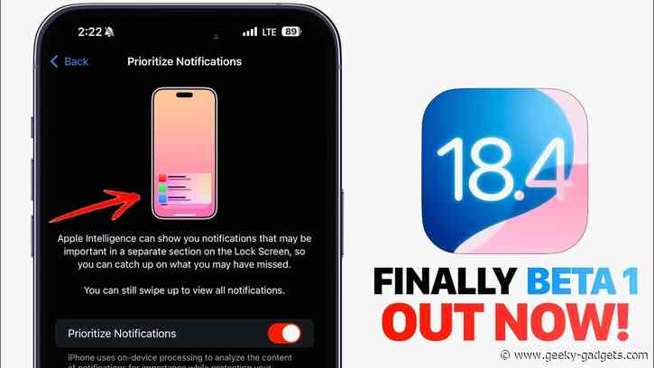 iOS 18.4 Beta 1: You WON’T Believe What’s Inside!