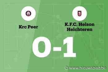 Helson B beëindigt reeks nederlagen in de wedstrijd tegen RC Peer B
