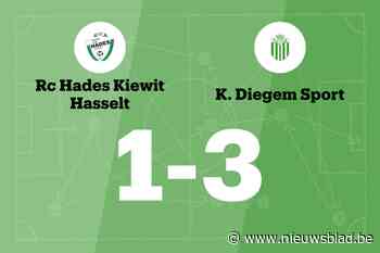 Diegem Sport verslaat RC Hades na hattrick Sulejmani