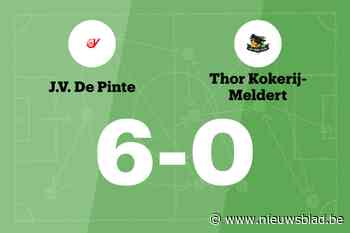 JV De Pinte speelt vier wedstrijden zonder tegendoelpunten