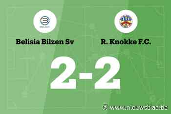 Belisia Bilzen en FC Knokke delen de punten