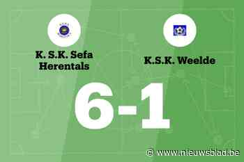 SKS Herentals wint ook van Weelde