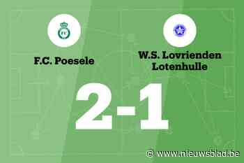 FC Poesele B verslaat WS Lotenhulle