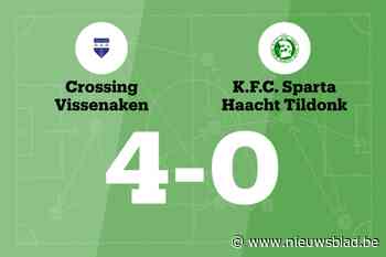 Crossing Vissenaken wint in de thuiswedstrijd wederom – verslaat Sparta Haacht Tildonk met 4-0