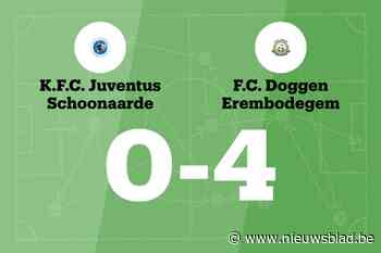 FC Doggen Erembodegem klopt Juventus Schoonaarde B en is al negen wedstrijden ongeslagen