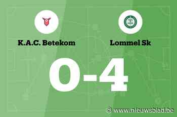 Lommel SK B verslaat KAC Betekom met 0-4