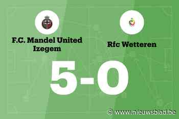 Weergaloze A. Desot leidt Mandel United langs RFC Wetteren