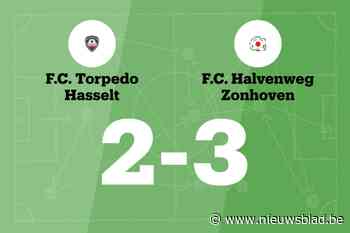 HW Zonhoven verslaat Torpedo Hasselt B met 2-3 en eindigt reeks zonder overwinning