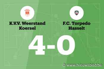 Koersel wint thuis van Torpedo Hasselt