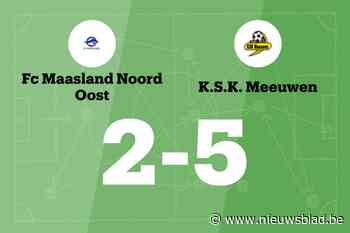 Lourdaux leidt Meeuwen naar zege tegen Maasland NO