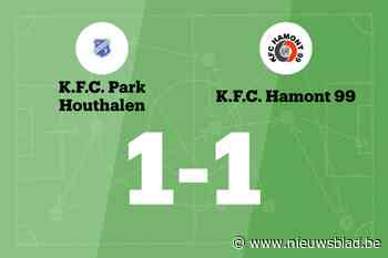 KFC Hamont 99 B speelt gelijk tegen Park Houthalen B