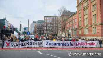Vor der Bundestagswahl: Deutschlandweite Demonstrationen gegen Rechts