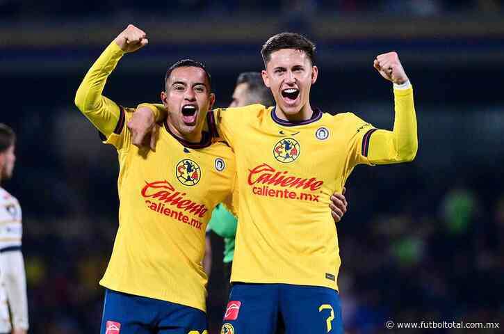 América domina a Pumas y rompe su mala racha en el Clásico Capitalino