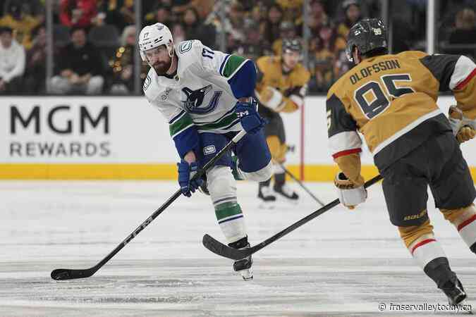 Brandon Saad snaps tie as Golden Knights edge Canucks 3-1
