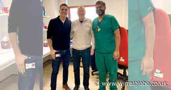 Man publicly thanks Wirral hospital emergency team that saved his life