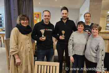 Alexander en Tom zijn winnaars van tweede editie Ledegems Kampioenschap manillen