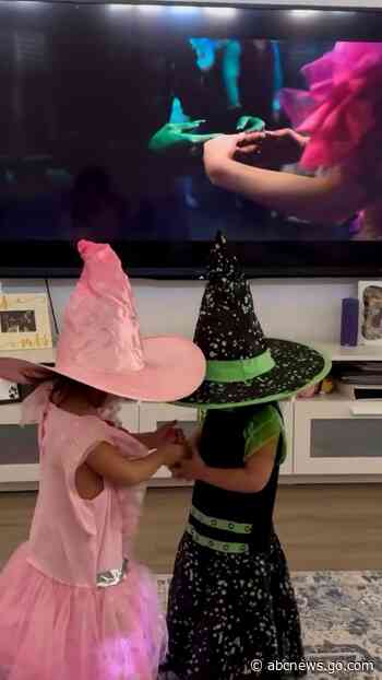 WATCH:  Our hearts are melting over twin sisters acting out 'Wicked'