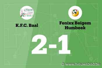 Baal B maakt tegen Fenixx B einde aan slechte reeks