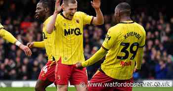 Watford 2 Luton 0 minute-by-minute report