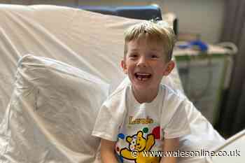 My six-year-old was playing football when his legs started to hurt, then without warning he could no longer walk