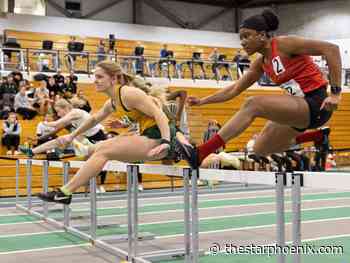 Huskies women's track team claim record seventh-straight Canada West title