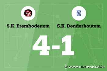 Moens scoort drie keer voor SK Erembodegem in wedstrijd tegen SK Denderhoutem B
