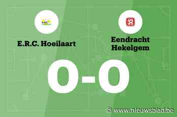 Hoeilaart en Hekelgem komen niet tot scoren