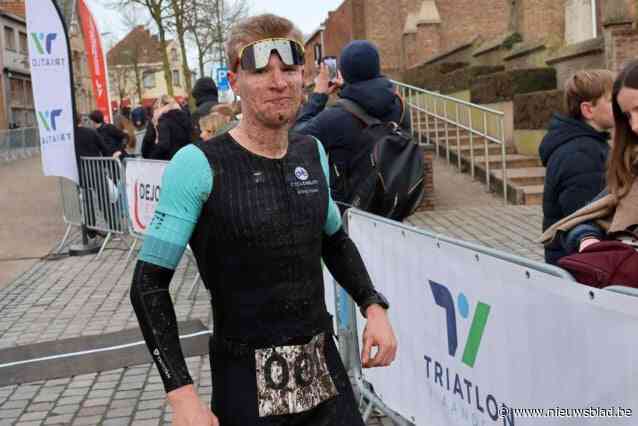 Thibaut De Smet wint Winterduatlon in Hofstade