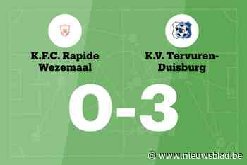 Tervuren-Duisburg maakt het verschil in de tweede helft tegen Rapide Wezemaal